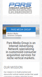 Mobile Screenshot of parsmediagroup.com